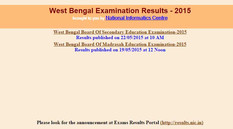WBBSE Result 2015, West Bengal board, West Bengal board 10th, West Bengal Board of Secondary Education, WBBSE, West Bengal Board Of Madrasah Education Examination-2015, Madrasah Education, education, West bengal news, india news, news