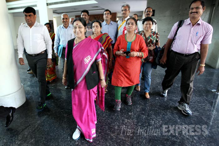 sushma swaraj, lalit modi, travel documents, sushma row, sushma swaraj controversy, lalit-sushma, Kailash Mansoravar yatra, Nathu La pass, Lipulekh Pass, Sushma Swaraj Kailash Mansarovar yatra, sushma-lalit, latest news, ed, IPL, modi, breaking news