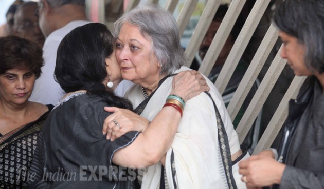 Charles Correa, Charles Correa Dies, Charles Correa Burial, Charles Correa Funeral, Charles Correa Cremation, Correa wife Monika, daughter Nandita, son in law Rahul Mehrotra, Shyam Benegal, Anil Dharker, Julio Ribeiro, Dolly Thakore, BV Doshi, Architect Charles Correa, urban planner Charles Correa, Dadar, Mumbai