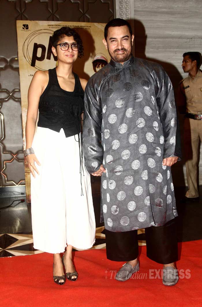 deepika padukone, kangana ranaut, aamir khan, aamir khan daughter, aamir khan pk success bash, anushka sharma, ranveer singh, aamir khan, amitabh bachchan, pk, pk success bash, pk success bash guests, amitabh bachchan pk, big b pk, deepika pk, ranveer singh pk, aamir khan pk