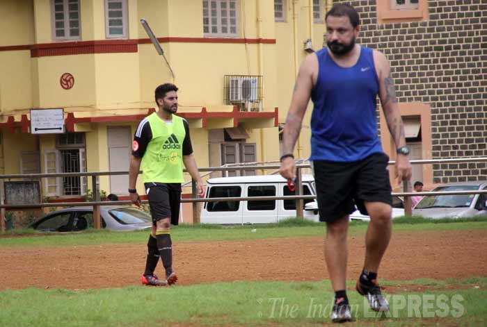 ranbir kapoor, abhishek bachchan, armaan jain, ranbir kapoor football, abhishek bachchan football, armaan jain football, abhishek bachchan ranbir kapoor, ranbir kapoor pics, abhishek bachchan pics, ranbir kapoor armaan jain, entertainment, bollywood pics, bollywood pictures