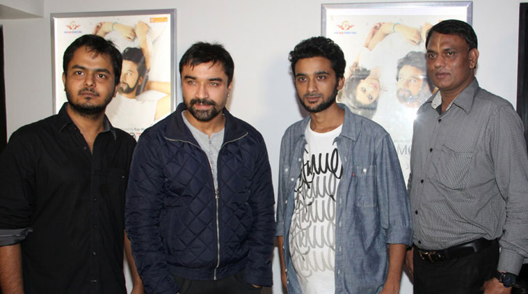 The trailer of I.A. Siddique's debut film "I Am Mr. Mother", which deals with the sensitive yet overlooked subject of pregnancy, was launched by "Bigg Boss" fame actor Ajaz Khan on Saturday. (Source: Varinder Chawla)