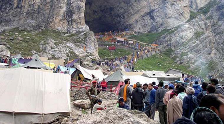 Fresh Batch Of Pilgrims Leave For Amarnath Shrine Today India News The Indian Express