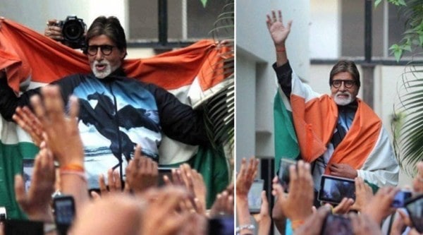 Amitabh Bachchan, Abhishek Bachchan, World Cup 2015, India vs Pakistan, Amitabh Bachchan Case, Abhishek Bachchan case, Amitabh Bachchan Abhishek Bachchan, Abhishek Amitabh Bachchan, Amitabh Bachchan India Pakistan Match, Big B India Pakistan World Cup Match, Amitabh bachchan World Cup 2015, Big B World cup 2015, Amitabh Bachchan Celebrates India Victory, India vs Pakistan 2015, India vs Pakistan 2015 world cup, India vs Pakistan world Cup 2015, Entertainment news