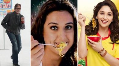 Amitabh Bachchan, Maggi, Madhuri Dixit, Preity Zinta, Maggi Noodles, Maggi noodles controversy, Maggi Test, Maggi row, Maggi Controversy, Maggi Noodles Test, Nestle India, Amitabh Bachchan Maggi, Madhuri Dixit Maggi, Preity Zinta Maggi, Amitabh Madhuri Preity, Maggi FIR against Celebs, Entertainment news