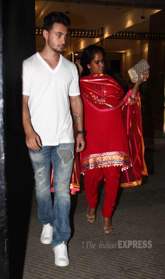 Arpita Khan, Aayush Sharma