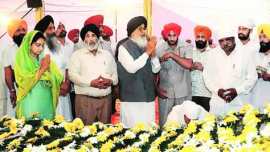 Narendra Modi, Anandpur Sahib, Anandpur Sahib celebration, Prime Minister Narendra Modi, Parkash Singh Badal, amit shah, PM Narendra Modi, PM Modi, anniversary Anandpur Sahib, Anandpur Sahib anniversary, BJP, SAD, Indian express