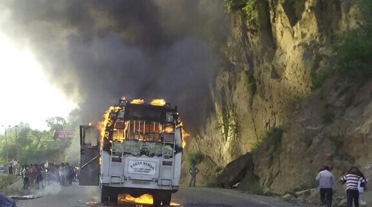 Vaishno devi, Vaishno Devi bus, Vaishno Devi buses, Vaishno Devi bus fire, Bus fire Vaishno devi, India news