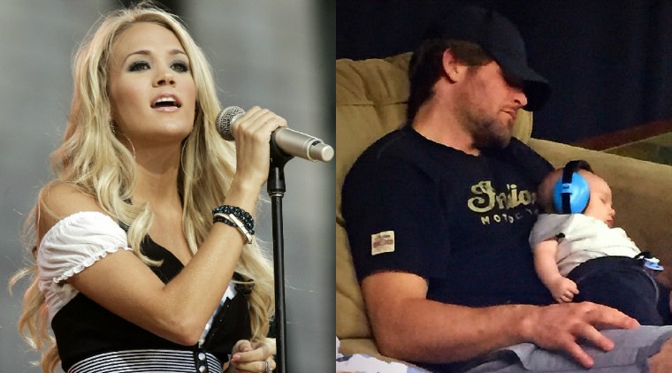 Carrie Underwood shares a cute picture of the father-son duo | Music