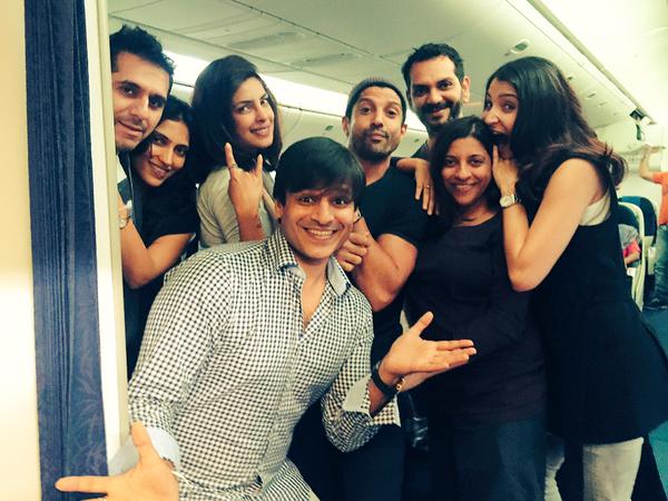 IIFA awards, IIFA awards 2015, IIFA 2015, dil dhadakne do, dil dhadakne do screening, priyanka chopra, dil dhadakne do screening IIFA, IIFA, ranveer singh, anil kapoor, farhan akhtar, anushka sharma, zoya akhtra, anil kapoor, shefali shah, ritesh sidwani, entertainment news, priyanka chopra at IIFA, anushka sharma at IIFA, priyanka anushka at iIfa, anil kapoor at IIFa, dil dhadakne do movie, dil dhadakne do cast, entertainment news