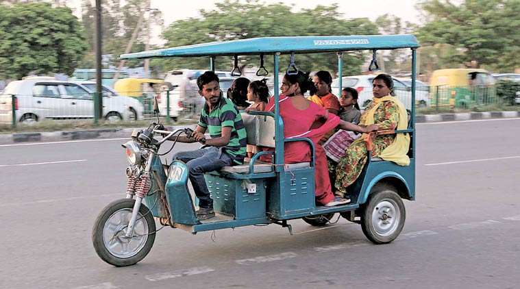 E-rickshaws may soon be legalised in Chandigarh | Cities News,The Indian  Express