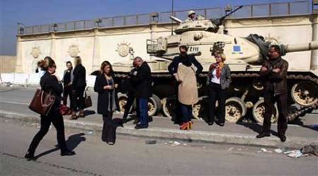 Al Jazeera, Al Jazeera journalist, Al Jazeera Arabic, Journalist arrested, Journalist detained, Extradition, Germany, German Police, German Prosecuters, Prosecuter meeting, Prosecuter meet, Egypt, Egypt arrest warrant, Berlin, Berlin airport, Cairo new, Egypt news, Doha news, Qatar news, Berlin news, Germany news, Middle East news, Asia news, Africa news, Europe news, World news, Indian express