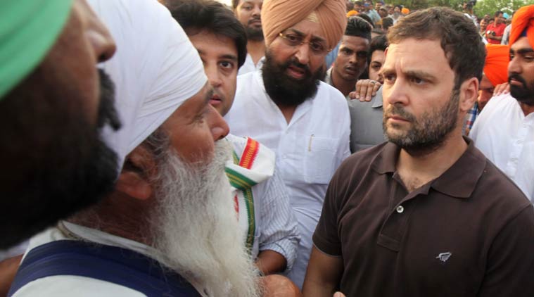 Punjab Farmer Who Met Rahul Gandhi Commits Suicide India News The Indian Express