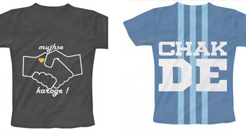 Bollywood fans, these T-shirts speak your mind