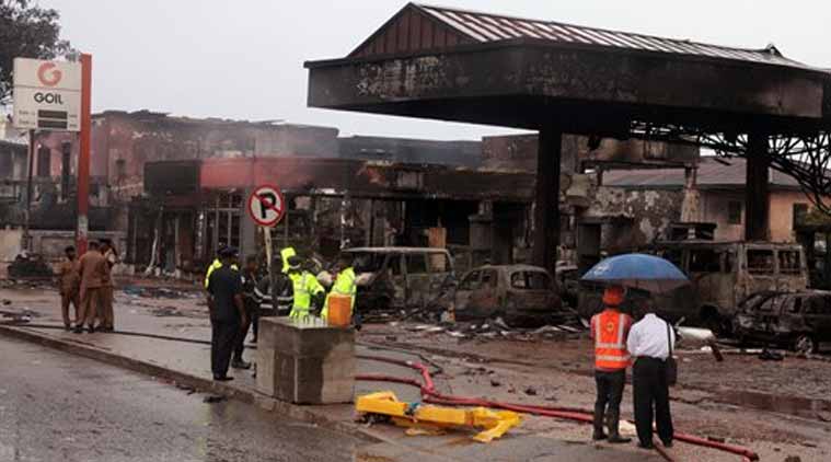 Video: Ghana gas station explosion death toll reaches 200 | World News ...