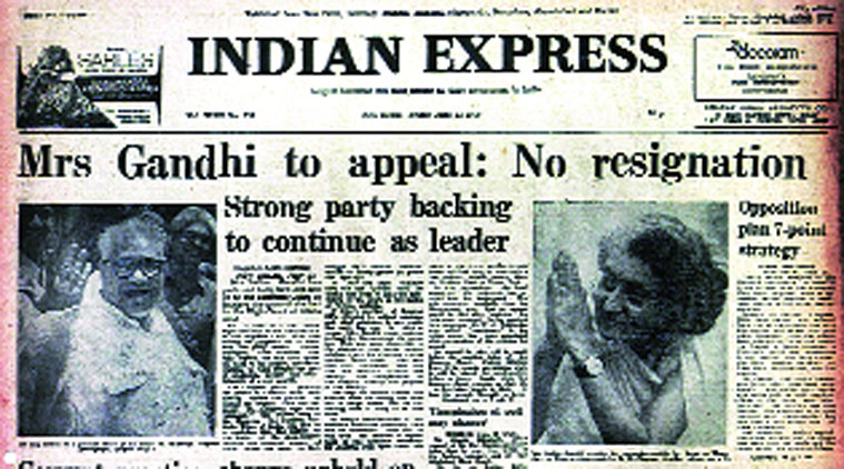 Allahabad High Court, Indira Gandhi, Congress, Gujarat assembly elections, D.P. Dhar, indian express