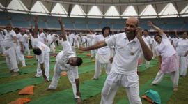 yoga day, international yoga day, international yoga day kolkata, kolkata yoga day, kolkata yoga, rss, rss yoga day, rss international yoga day, west bengal rss, kolkata rss, rss yoga day camp, yoga camp, kolkata news, india news
