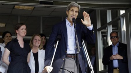 US, US news, John Kerry, US Secreatary, US John Kerry, John Kerry US John Kerry news, US State secreatary, John kerry injury, John Kerry leg injury, Amnericas news, international news