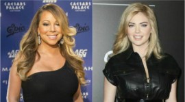 Mariah Carey, Kate Upton