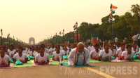 Narendra Modi, Narendra Modi Yoga, International yoga day, yoga day, Shiv Sena, Sena yoga day, Saamna, Shiv sena Modi, Modi Shiv sena, India latest news