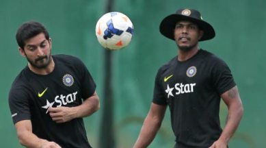 ind vs ban, ind vs ban score, ban vs Ind, Ind vs Bangladesh, bangladesh vs india, india vs bangladesh, india bangladesh, india cricket team, mohit sharma, umesh yadav, stuart binny, india tour of bangladesh 2015, cricket news, cricket