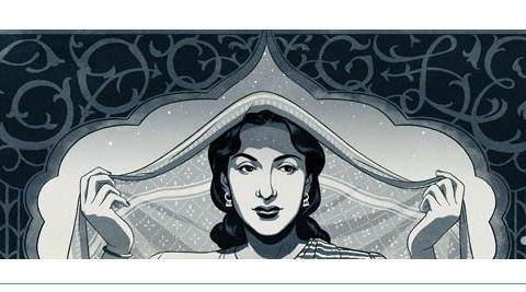 Nargis Dutt, Google Doodle