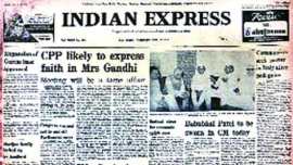 Indian express, Indian express front page, express front page