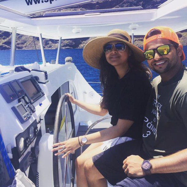 PHOTOS: Newlyweds Suresh Raina, wife Priyanka holiday in Europe | The ...