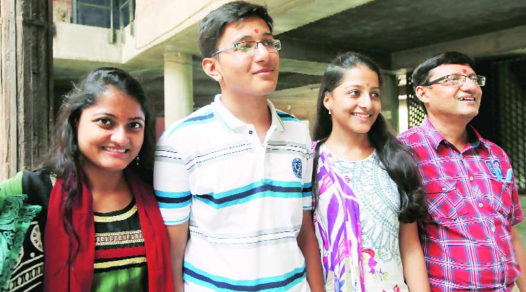 Satvik Mashkaria, Class XII topper, Mehul Mashkaria, GUJCET, Medical entrance test, Ahmedabad news