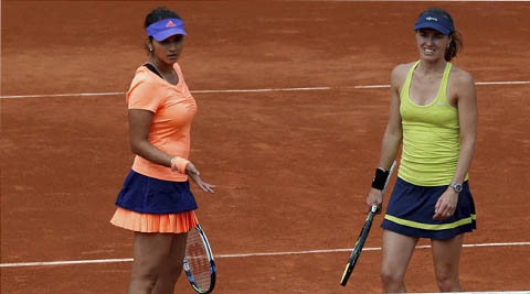 French Open: Sania Mirza-Martina Hingis through to quarters | Tennis ...