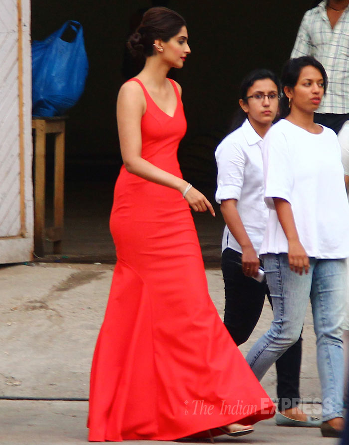 Sonam Kapoor, Sonam shoots