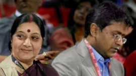 Sushma Swaraj, Lalit Modi, Lalit Modi row, Lalit Modi Sushma Swaraj row, former IPL chief Lalit Modi, Lalit Modi controversy, india news, nation news