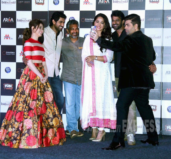 Karan Johar, Tamannaah Bhatia, Anushka Shetty