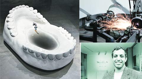 talk, mumbai talk, art, LN Tallur, artist, art exhibition, Threshold, Seoul art show, SKODA Prize, Indian Express