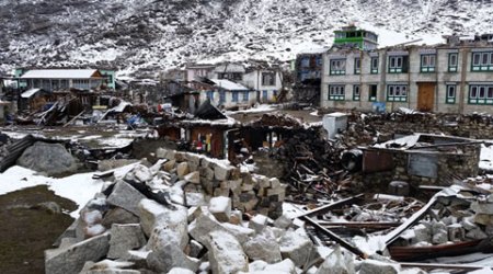 nepal eathquake, earthquake, nepal natural disaster, avalanche, Khumbu glacier, india news, climate news, nation news