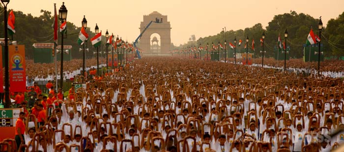 International Yoga Day, Narendra Modi, World Yoga Day, International Day of Yoga, #InternationalYogaDay, #InternationalDayofYoga, India Yoga Day, Yoga Rajpath, Yoga participants, Malaysia Yoga Day, Muslims Yoga Day, Yoga Ahmedabad, World Yoga event, World news,