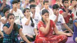 yoga day, international yoga day, international yoga day kolkata, kolkata yoga day, kolkata yoga, rss, rss yoga day, rss international yoga day, maharashtra rss, mumbai rss, rss yoga day camp, yoga camp, mumbai news, india news
