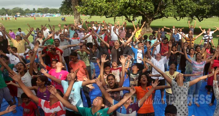 International Yoga Day, Narendra Modi, World Yoga Day, International Day of Yoga, #InternationalYogaDay, #InternationalDayofYoga, India Yoga Day, Yoga Rajpath, Yoga participants, Malaysia Yoga Day, Muslims Yoga Day, Yoga Ahmedabad, World Yoga event, World news,
