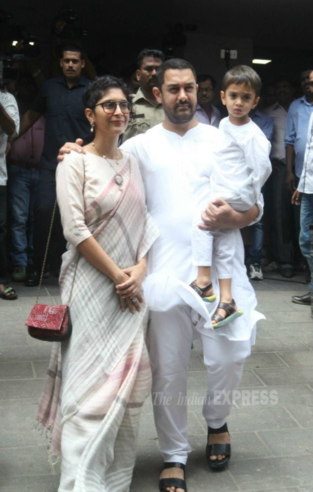 Aamir Khan, Kiran Rao, Azad Khan