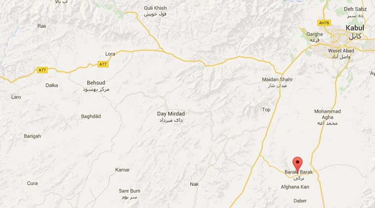 US, Afghanistan, US airstrike, US airstrike afghanistan, afghanistan soldiers killed, baraki barak, baraki barak afghanistan, afghan soldiers, afghan soldiers killed, us airstrikes kills afghan soldiers, baraki barak  afghanistan news, afghanistan news, us news, world news, indian express