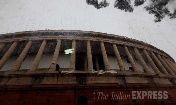 Narendra Modi, Venkaiah Naidu, Vasundhara Raje, Lalit Modi, Rajnath Singh, K C Venugopal, Sumitra Mahajan, Ram Gopal Yadav, Satish Mishra, Gulam Nabi Azad, Shivraj Singh Chouhan, Sharad Yadav, Ram Vilas Paswan, Rajiv Pratap Rudy, Mukhtar Abbas Naqvi, monsoon session, parliament session, all party meeting, parliament modi, narendra modi, modi parliament session, india news, modi news, parliament modi, parliament meeting