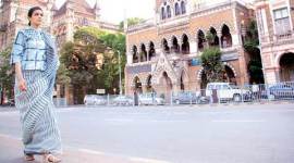 fashion, Anavila Misra, fashion designer Anavila Misra, Lakme fashion week, Konkana sen sharma, mkiran rao, bunglow 8, mumbai inspiration, sari, sari fashion, linen saris, Indian Fashion, Indian Express