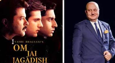 Om Jai Jagadish, Om Jai Jagadish movie, anupam kher, anupam kher Om Jai Jagadish, anil kapoor, fardeen khan, abhishek bachchan, mahima choudhry, urmila matondkar, tara sharma, entertainment news