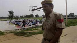 Atali village, Muslim community, muslim Idgah, Eid-ul-Fitr prayers, basketball court, delhi news, city news, local news, Indian Express