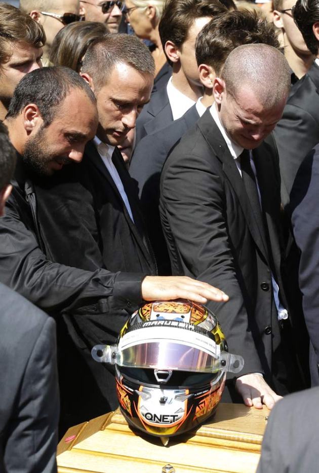 Jules Bianchi, Jules Biacnhi dead, f1 driver jules bianchi, jules bianchi injury, jules bianchi funeral, bianchi, bianchi accident, bianchi accident video, jules bianchi accident video, jules bianchi photos, bianchi photos, bianchi funeral photos, f1 photos, motor sports photos