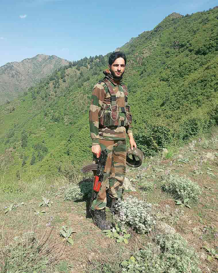Burhan Muzaffar Wani, 21, is the commander of the group of new militants. A “hardcore militant” who carries a bounty of Rs 10 lakh on his head, Burhan has also spearheaded the social media campaign of the young militants.
