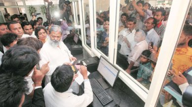 Anil Vij, Haryana Health Minister Anil Vij, Panchkula sector 6 hospital, Panchkula hospital construction, Chandigarh latest news