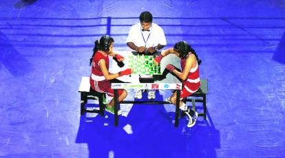 Chess and boxing merge into an amazing sport