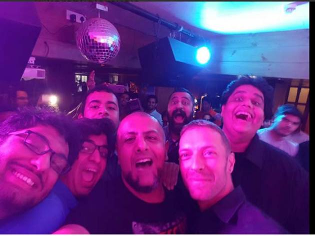 Chris Martin, Vishal Dadlani, Tanmay Bhat