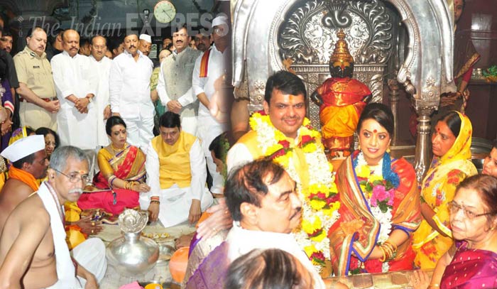 Devendra Fadnavis, Pandharpur, Vithal, Ashadi Ekadashi, Pandharpur temple, Lord Vithal, Goddess Rukmini, Lord Vithal and Goddess Rukmini, Maharashtra
